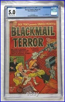Harvey Comics Library CGC Golden Age Dick Tracy Sparkle Plenty Golden Age Comics