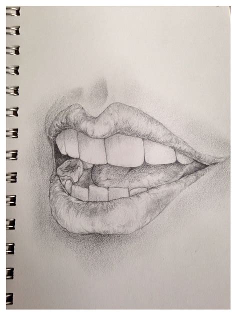 No 2 Pencil Mouth Cool Drawings Amazing Art Art Projects