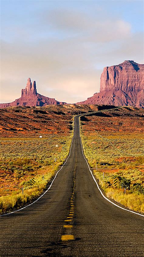 Desert Highway The Iphone Wallpapers