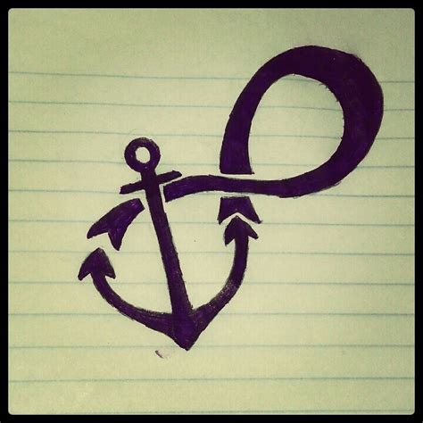 Anchored Forever Tattoo Nautical Anchor Infinity Forever Tattoo