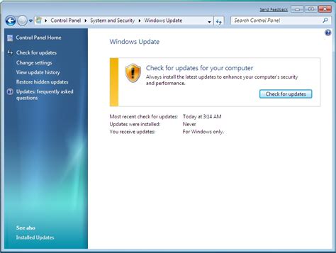 Windows Update Enable Disable Automatic Updates In Windows 7
