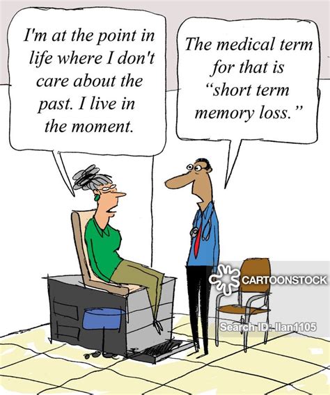 Such simple short term memory loss is common and harmless. Short Term Memory Loss Cartoons and Comics - funny ...