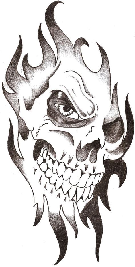 Skull Tribal By Thelob On Deviantart