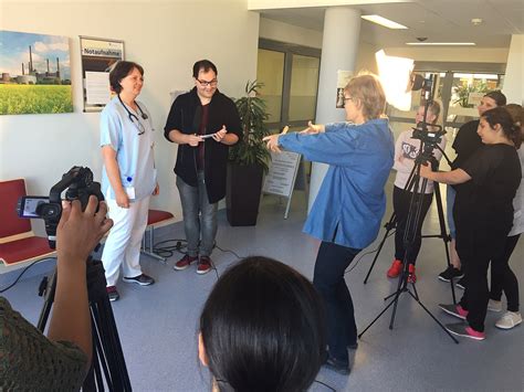 Auszubildende im Klinikum Salzgitter drehen Film über häusliche Gewalt