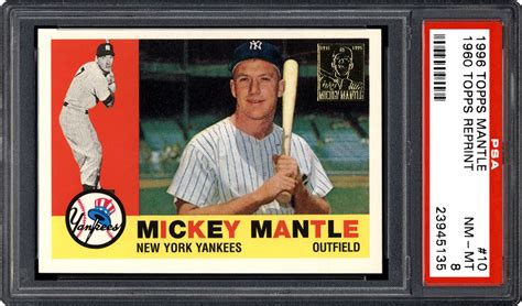 Buy from many sellers and get your cards all in one shipment! Baseball Cards - 1996 Topps Mantle Redemption | PSA CardFacts®