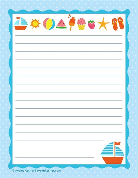 Free Letter Writing Paper Printable