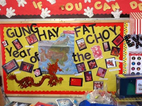 chinese new year bulletin board ideas