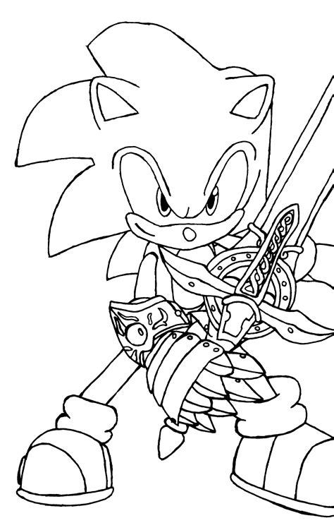 Explore our vast collection of coloring pages. Sonic Running Coloring Pages at GetDrawings | Free download