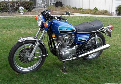 1976 Yamaha Xs 650c French Blue Yamaha 650 Yamaha Motorcycles Classic