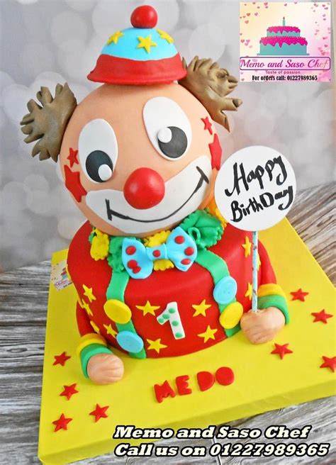 Clown Cake 🎊 Decorated Cake By Mero Wageeh Cakesdecor