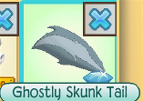 Ghostly Skunk Tail worth? | Fandom