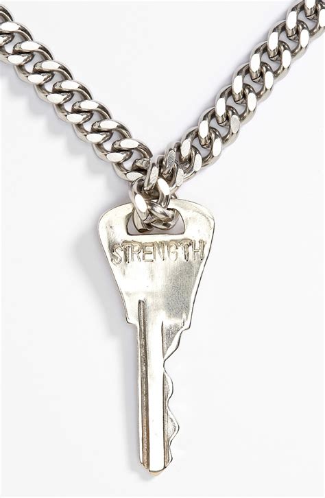 The Giving Keys Rebel Xl Fearless Vintage Gold Chain Key Pendant