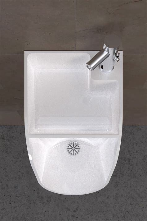 Tandem Versatile Urinal Cum Sink Design