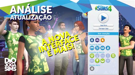 Nova Atualização The Sims 4 02022017 🔍 Nova Interface Inicial