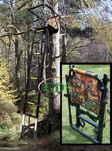 Demo 25m Telescopic High Tree Ladderhigh Seatfoldingstalking