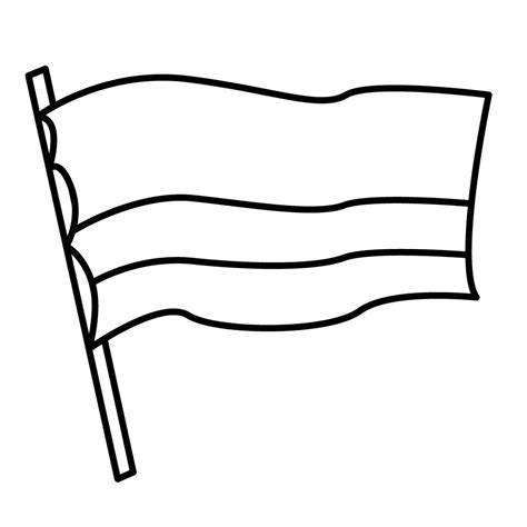 Bandera Para Colorear Ideal Para Los Mas Peques Bandera Para Images