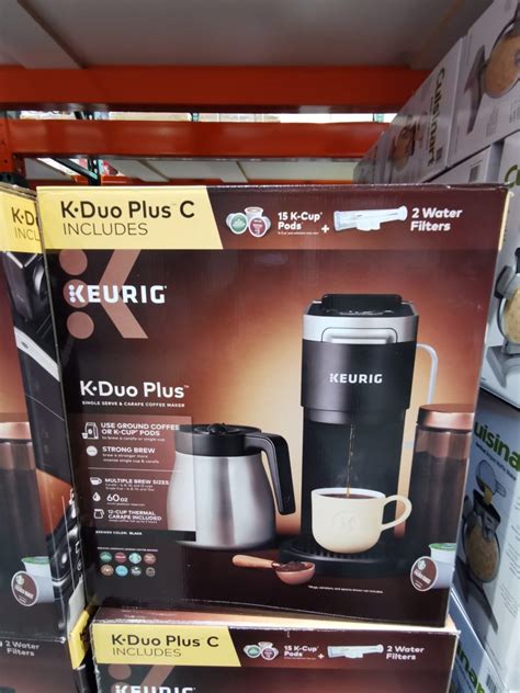 Costco 9999975 Keurig K Duo Plus C Coffee Maker With Single Serve Costcochaser