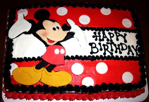 Mickey Mouse Clubhouse Birthday Sheet Cake