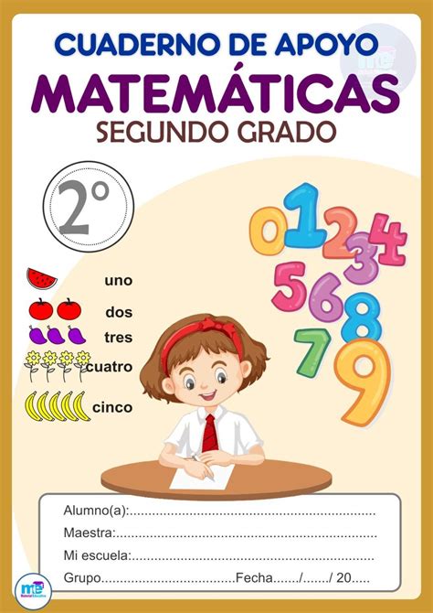 Cuaderno De Apoyo MatemÁticas 2° Grado Cuadernos De Matemáticas
