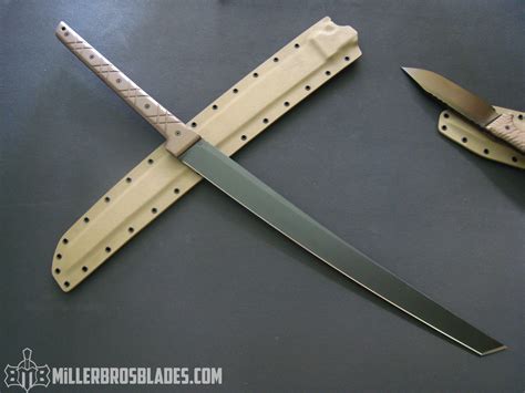 Miller Bros Blades M 13 Tactical Sword Available In Z Wear Pm Cpm 3v
