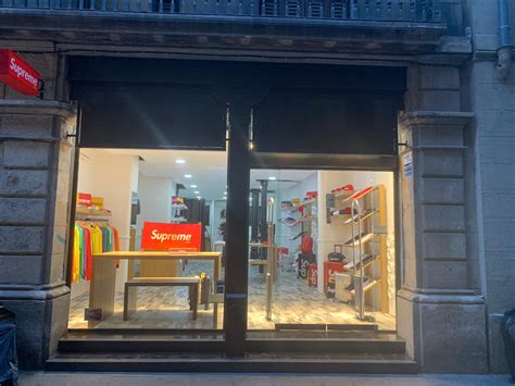 Supreme Italia Has Opened Another Store In Barcelona