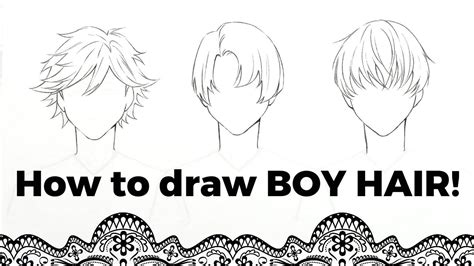 Boy Hair Drawing At Explore Collection Of Boy Hair