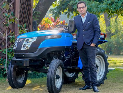 Sonalika Launches Indias First Electric Tractor Tiger Electric