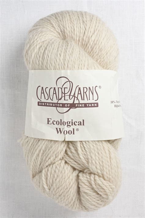 Cascade Ecological Wool 8014 Wool And Company Fine Yarn