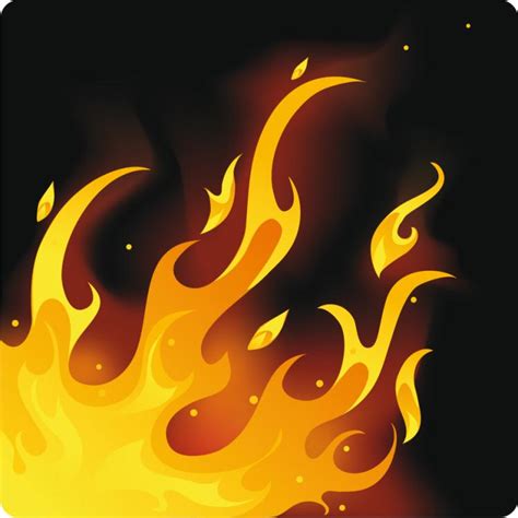 Beautiful Flame 3262 Free Eps Download 4 Vector