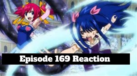 Fairy Tail Blind Reaction Episode 169 English Dub Review YouTube