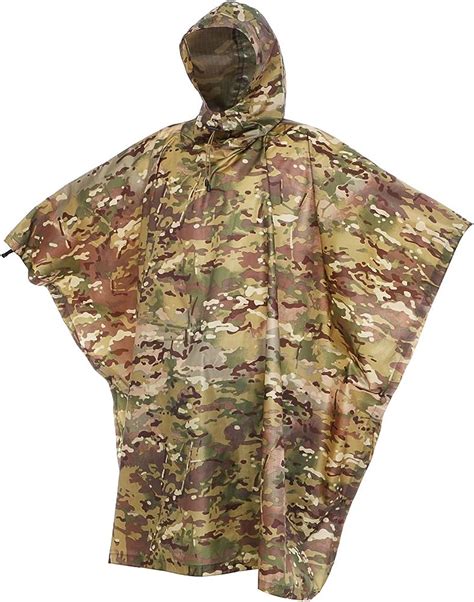 M Tac Tactical Rain Poncho Army Military Poncho Shelter Waterproof