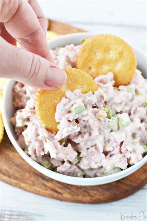 Easy Ham Salad Dip Recipe Bubbapie