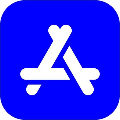 Blue App Store 2 Icon Free Blue Site Logo Icons