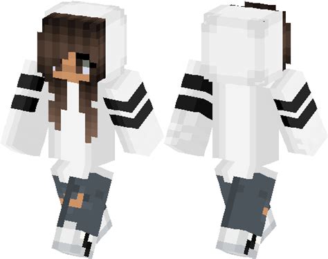 Minecraft Girl Skins With Hoodie