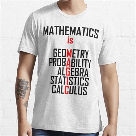 Mathematics Is Magic Funny Maths Joke T Shirt For Sale By The