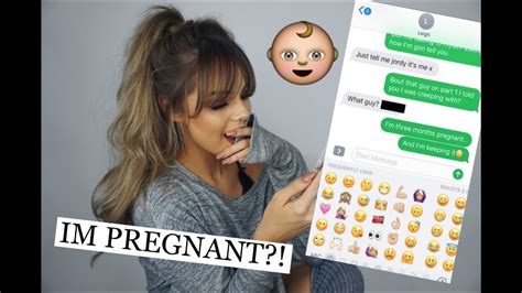 This is a funny text you should surely do. SONG LYRIC PRANK ON MY SISTER | IM PREGNANT?! - YouTube
