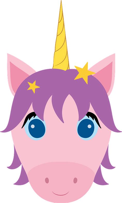 Unicorn Head Clipart