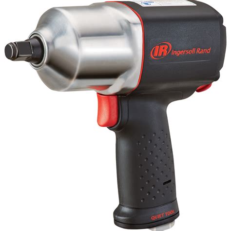 Ingersoll Rand Quiet Air Impact Wrench — 12in Drive 58 Cfm 1100 Ft