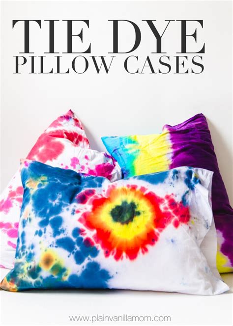 Its A Tie Dye Sleepover Party How To Tie Dye Pillow