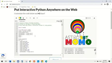 Python Trinket Put Interactive Python Anywhere On The Web Turtle