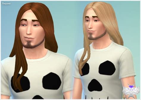 David Sims Long Hairstyle • Sims 4 Downloads