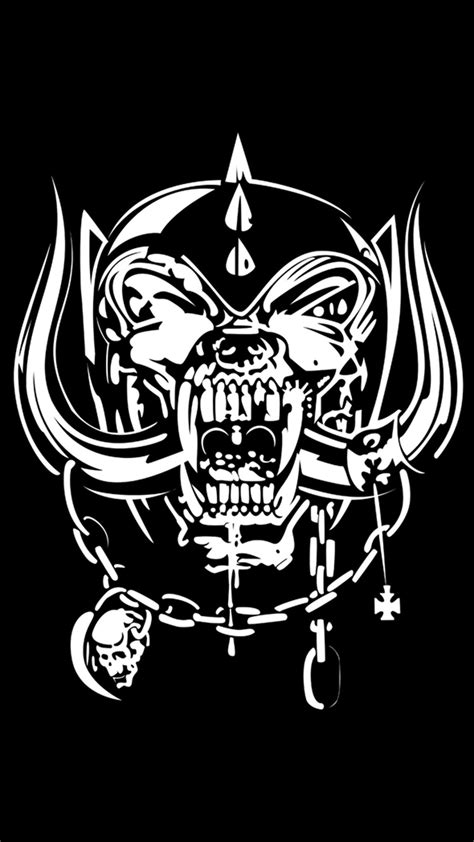 Motörhead Logo 3wallpapers Iphone Parallax Heavy Metal Music Heavy