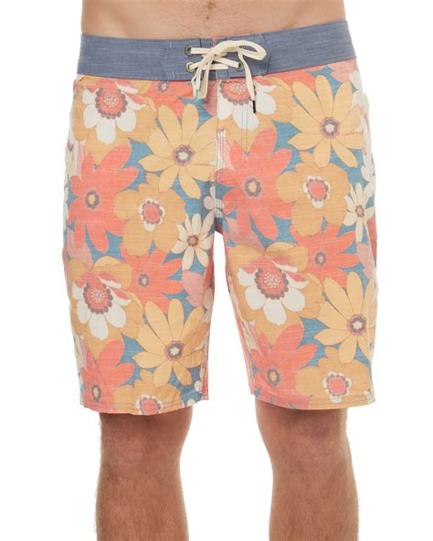 Reef Hippie Flower Mens Boardshort Orange Surfstitch