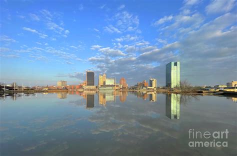 Sunrise On Downtown Toledo March 2022 6561 Photograph By Jack Schultz