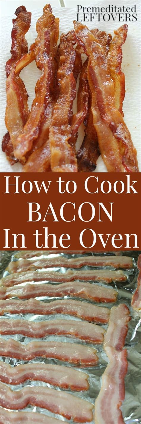 Pull out the bacon from the fridge 15 to 20 minutes before cooking. How to Cook Bacon in the Oven - Directions and Video Tutorial