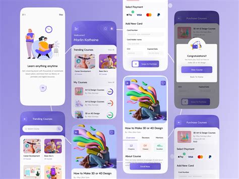 Top Free Premium Education App Ui Kits For Cs Vrogue Co