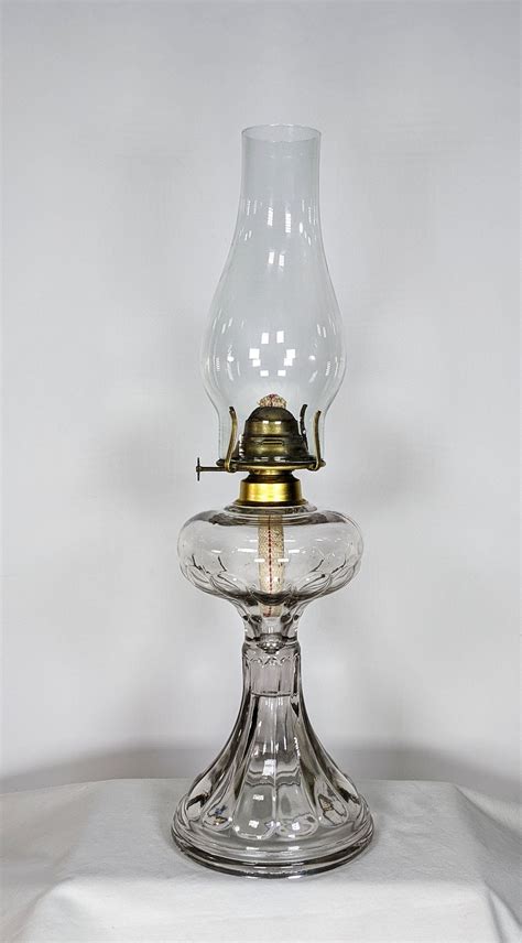 Antique Glass Oil Lamp Vintage Glass Oil Lantern Kerosene Etsy Canada
