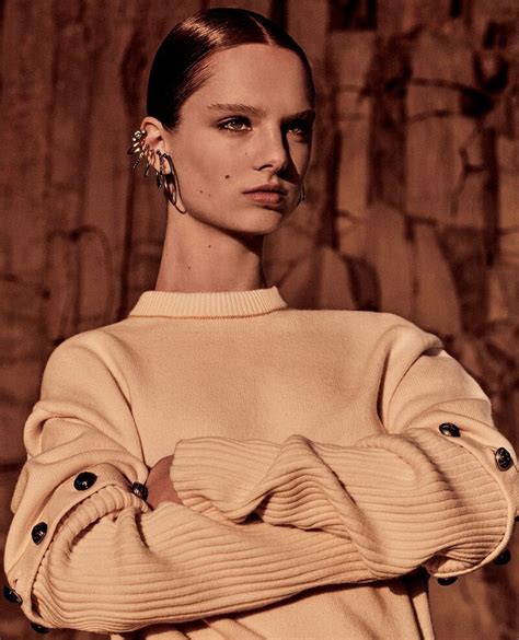 Giselle Norman Winter Neutrals Coats Jackets For Vogue Japan — Anne Of