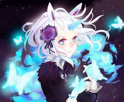 Anime Unicorn Girl 🦄🦄🦄 ️ Kawaii Unicorn Unicorn Girl Manga Love I
