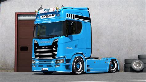Ets2 Scania S Paintable Rsj Skin V1 0 1 37 X Euro Truck Simulator Hot